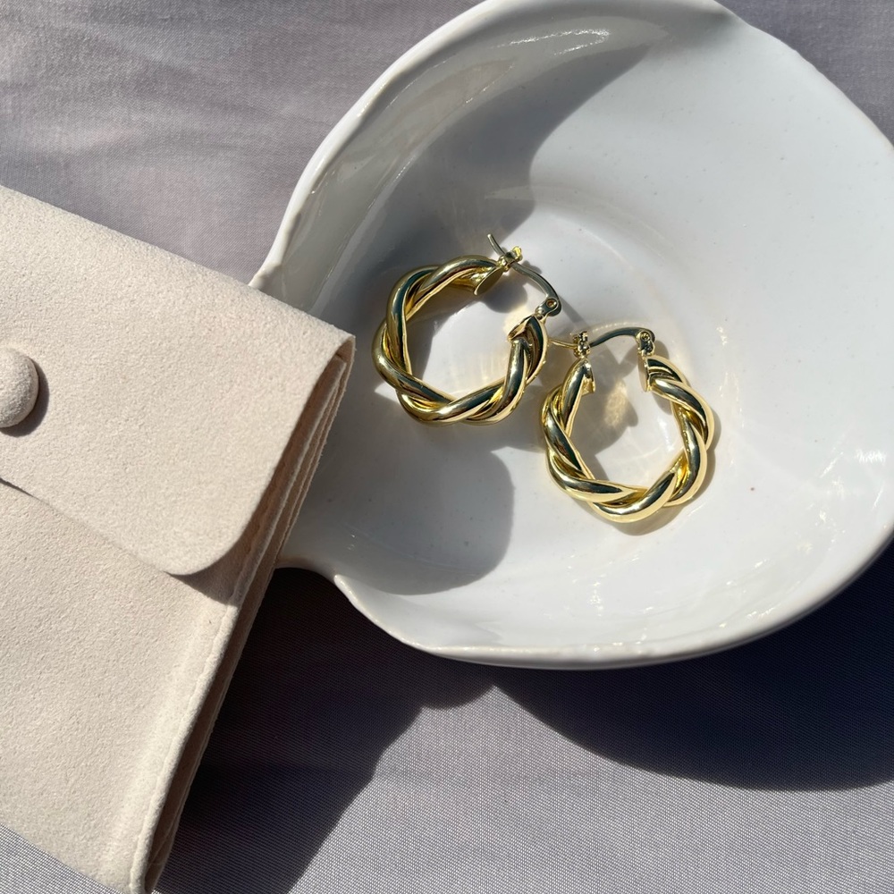 Bohemian Twist “Maria” Hoops